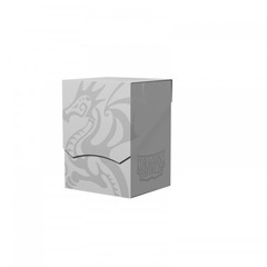 Dragon Shield - Deck Shell - Ashen White